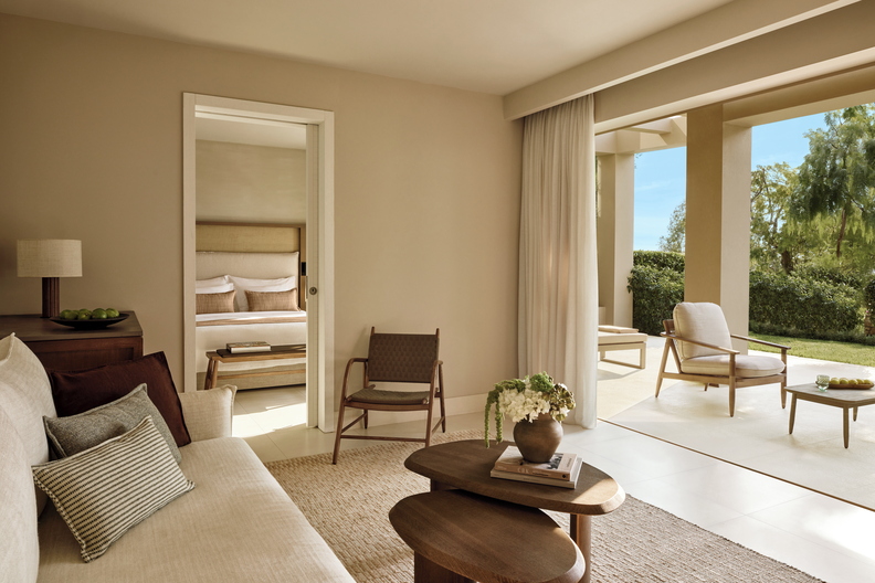 Tiara Holidays - Sani Club - two bedroom private garden sea view